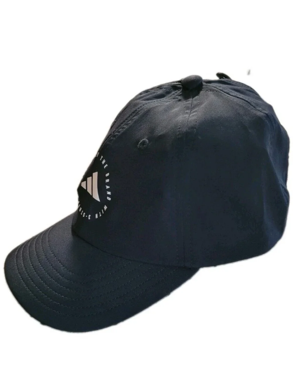 Adidas Womens Golf Crisscross Hat Cap Black White Adjustable Curved Bill IQ2889